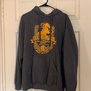 Prancing pony men’s hoodie